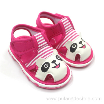 Wholesales baby girls cute sandals with sound